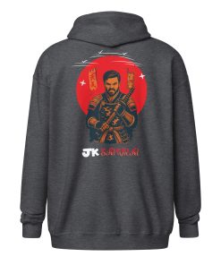 The Angry Samurai Heavy Blend zip Hoodie | P1307202502F | 0715202602 - Image 11