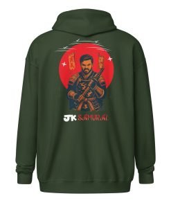 The Angry Samurai Heavy Blend zip Hoodie | P1307202502F | 0715202602 - Image 9