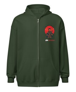 The Angry Samurai Heavy Blend zip Hoodie | P1307202502F | 0715202602 - Image 8