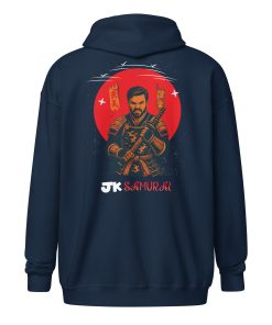 The Angry Samurai Heavy Blend zip Hoodie | P1307202502F | 0715202602 - Image 5