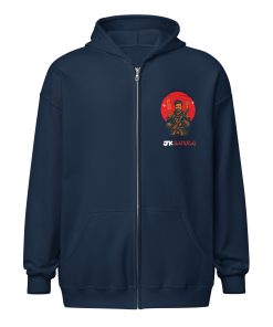 The Angry Samurai Heavy Blend zip Hoodie | P1307202502F | 0715202602 - Image 4