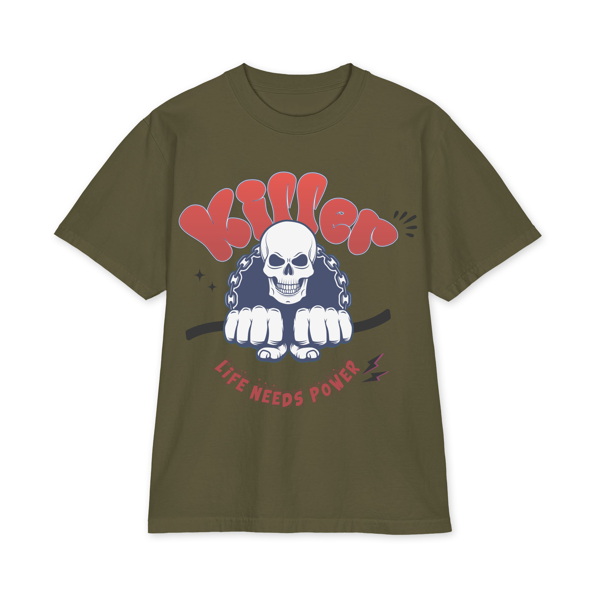 Skull of Power Heavyweight short sleeve | P1409202602G | 2509202501 - Image 4