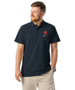 Alternative view of The Angry Samurai Premium Pique Polo Shirt | P2004202507F | 0715202602