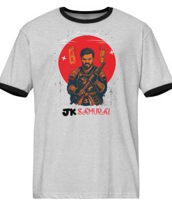 The Angry Samurai Ringer T-Shirt | P0409202502F | 0715202602 - Image 2