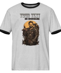 Medieval Warrior Ringer T-Shirt | P0409202502G | 1808202601 - Image 2