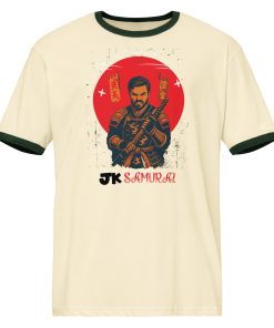 The Angry Samurai Ringer T-Shirt | P0409202502F | 0715202602 - Image 3