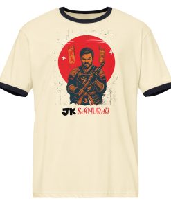 The Angry Samurai Ringer T-Shirt | P0409202502F | 0715202602 - Image 4