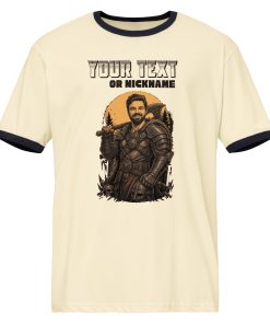 Medieval Warrior Ringer T-Shirt | P0409202502G | 1808202601 - Image 4