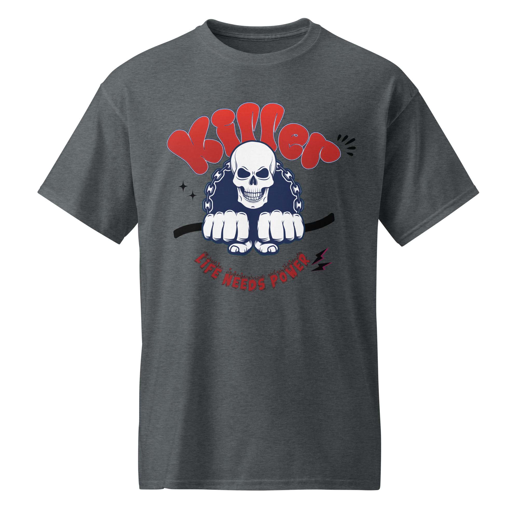 Skull of Power Sports Tee DryBlend® T-Shirt T-Shirt | P2004202505F | 2509202501