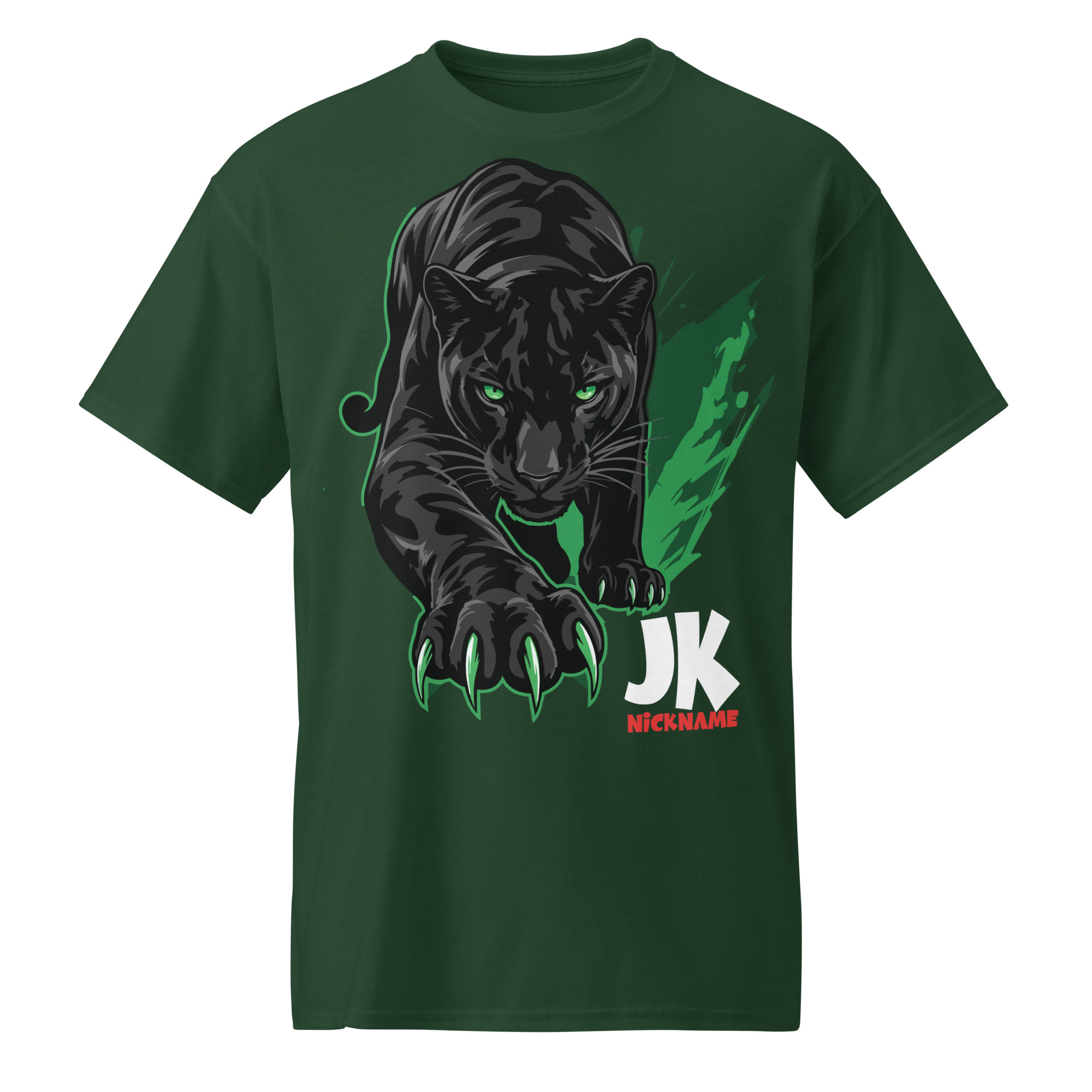 Panther Sports T-Shirt Front and Back Printing | P2004202505F | 1908202603 - Image 11