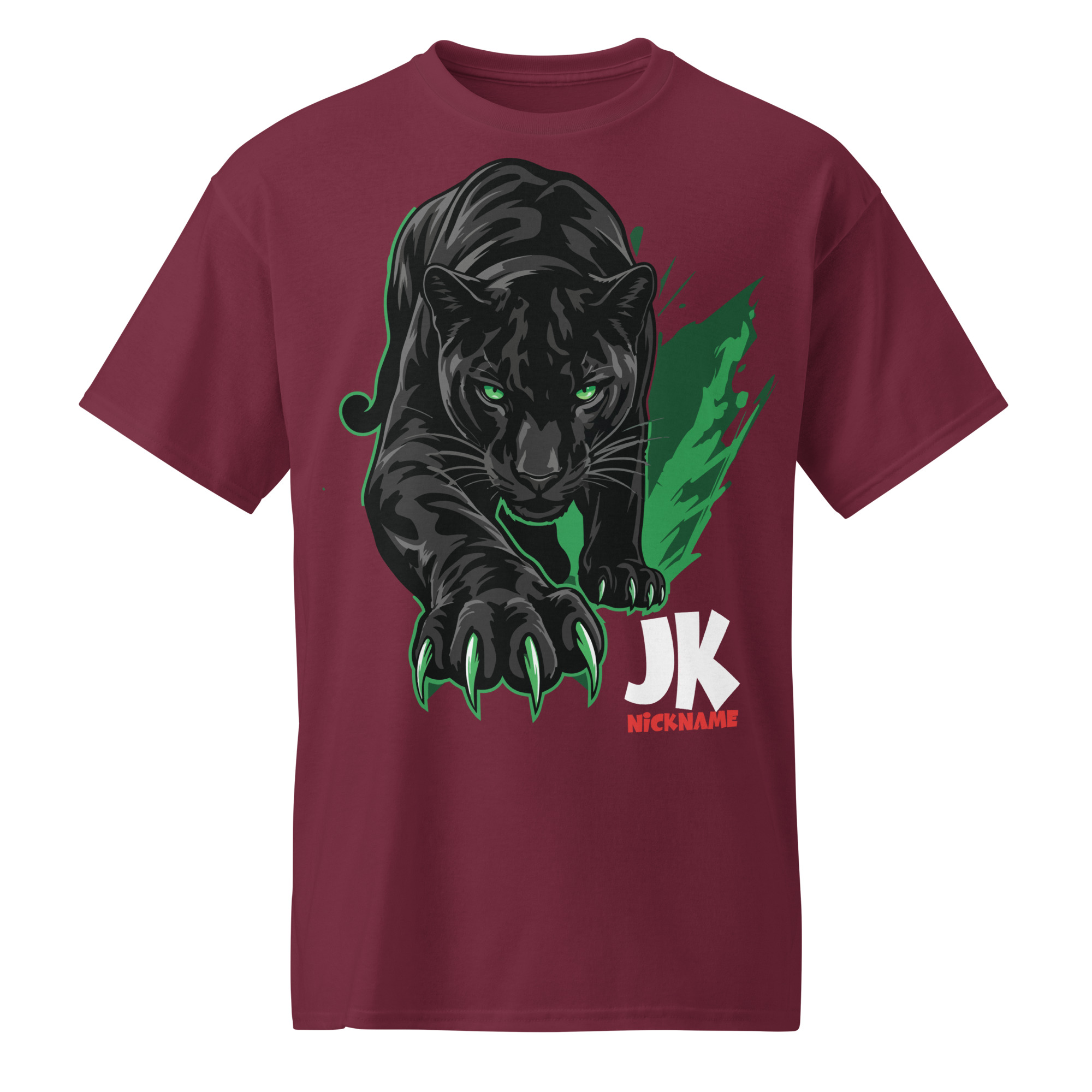 Panther Sports T-Shirt Front and Back Printing | P2004202505F | 1908202603 - Image 9