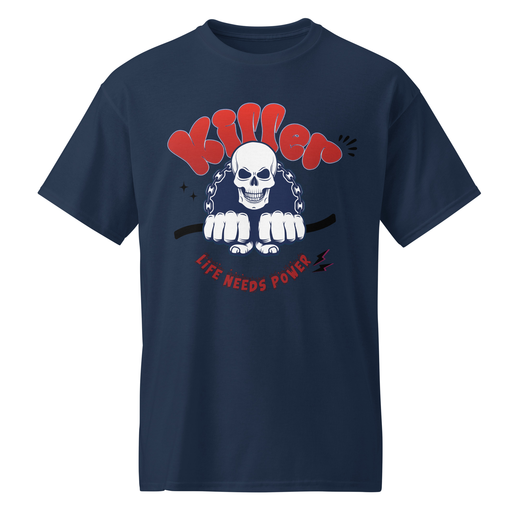 Skull of Power Sports Tee DryBlend® T-Shirt T-Shirt | P2004202505F | 2509202501 - Image 5