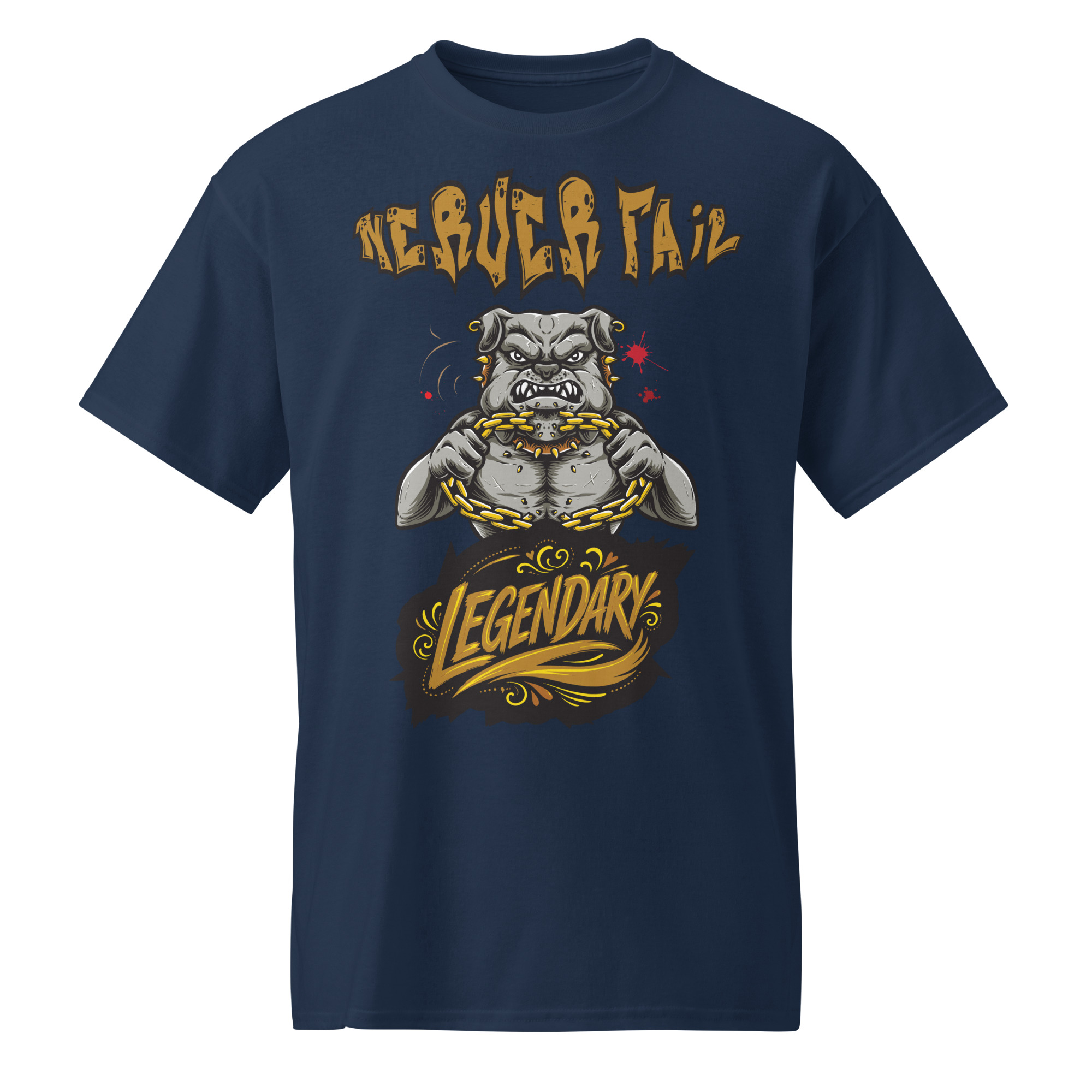 Bulldog Nickname Sports T-Shirt | P2004202505F | 2107202601 - Image 2
