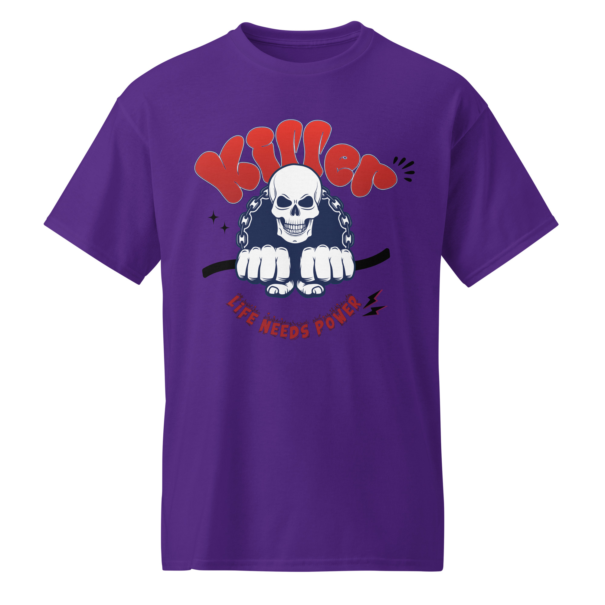 Skull of Power Sports Tee DryBlend® T-Shirt T-Shirt | P2004202505F | 2509202501 - Image 6