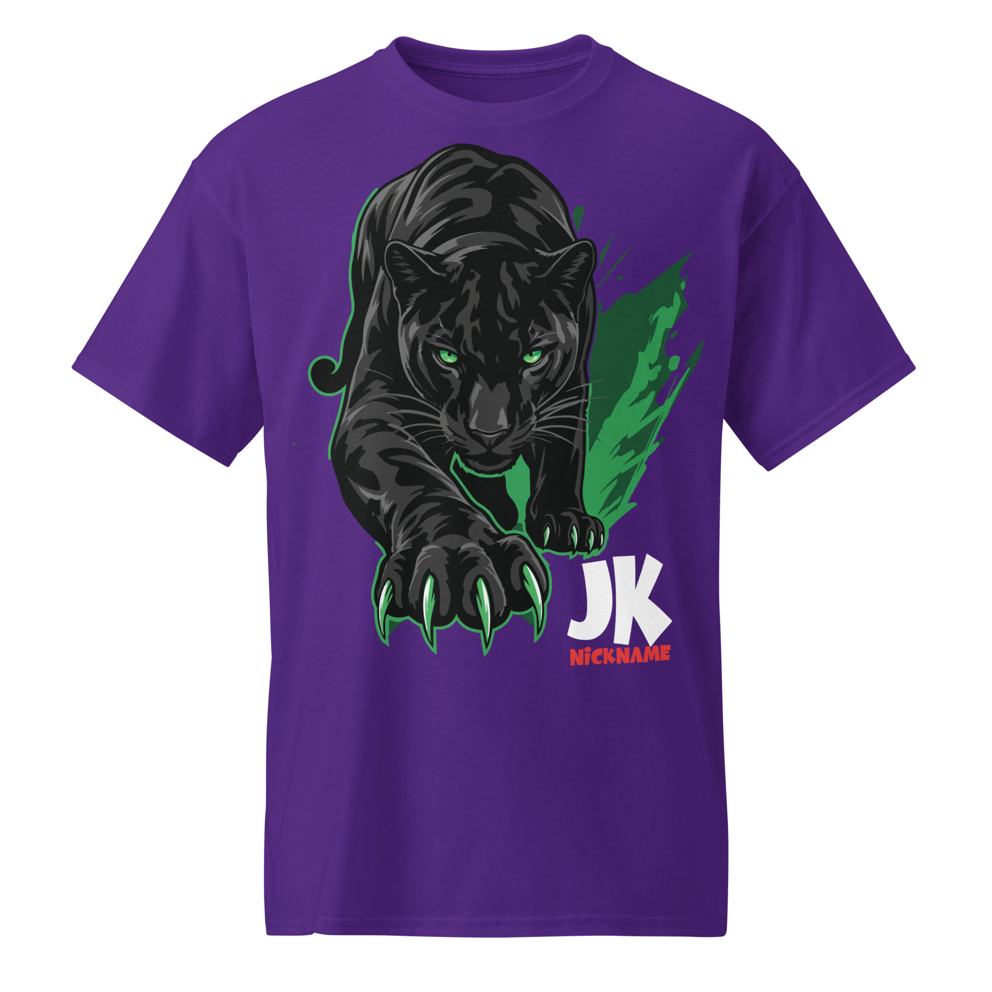 Panther Sports T-Shirt Front and Back Printing | P2004202505F | 1908202603