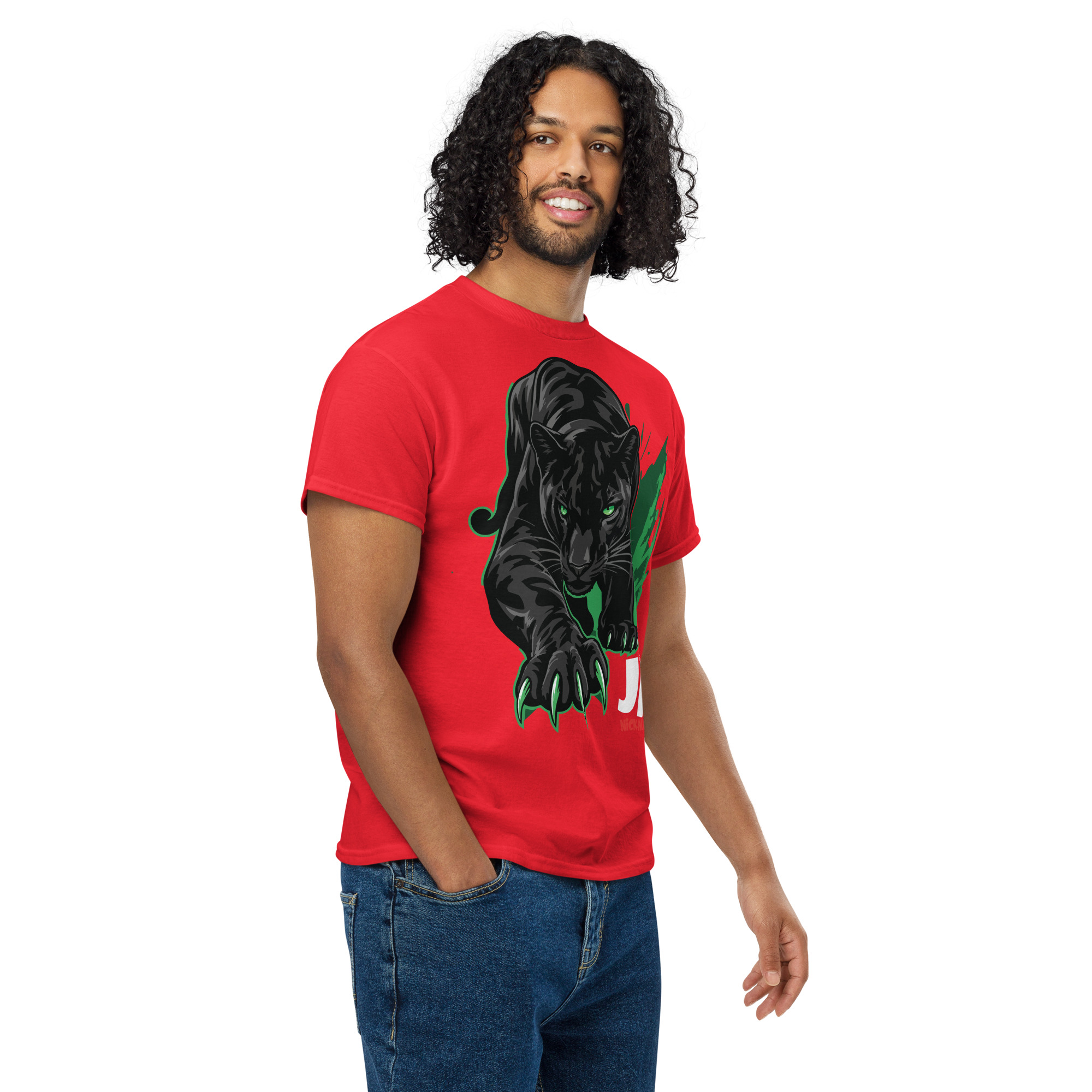 Panther Sports T-Shirt Front and Back Printing | P2004202505F | 1908202603 - Image 2