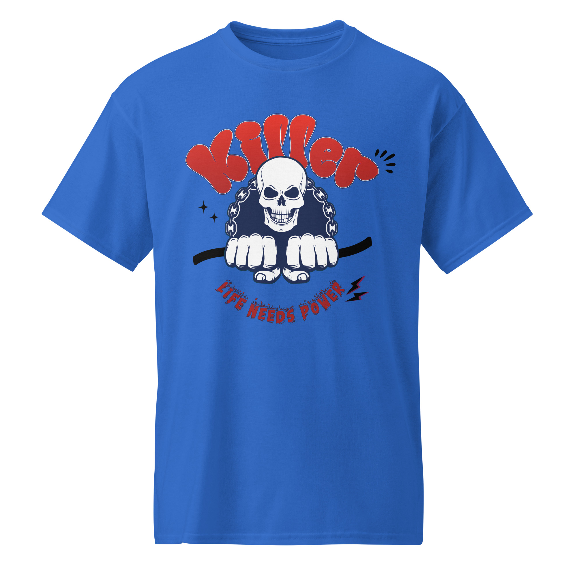Skull of Power Sports Tee DryBlend® T-Shirt T-Shirt | P2004202505F | 2509202501 - Image 8