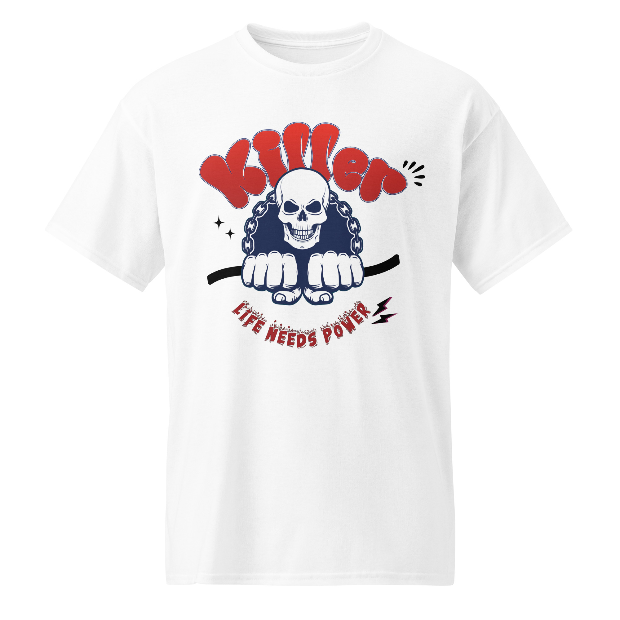 Skull of Power Sports Tee DryBlend® T-Shirt T-Shirt | P2004202505F | 2509202501 - Image 12