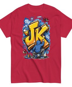 Graffiti your initial Classic T-Shirt | P0804202501F | 2506202601 - Image 5