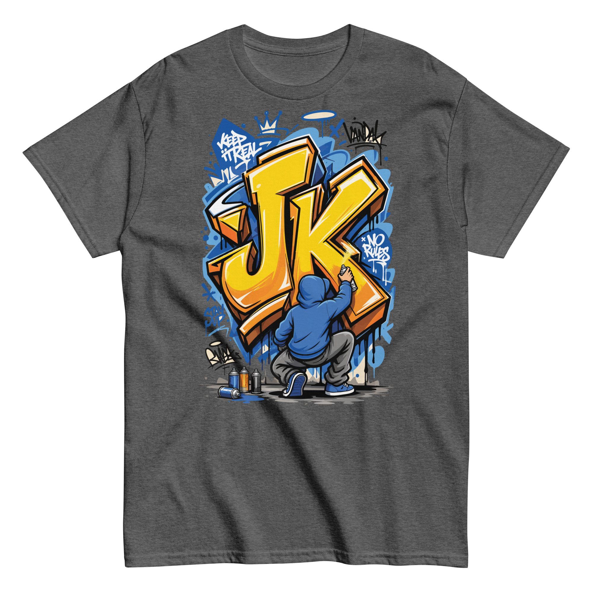 Graffiti your initial Classic T-Shirt | P0804202501F | 2506202601