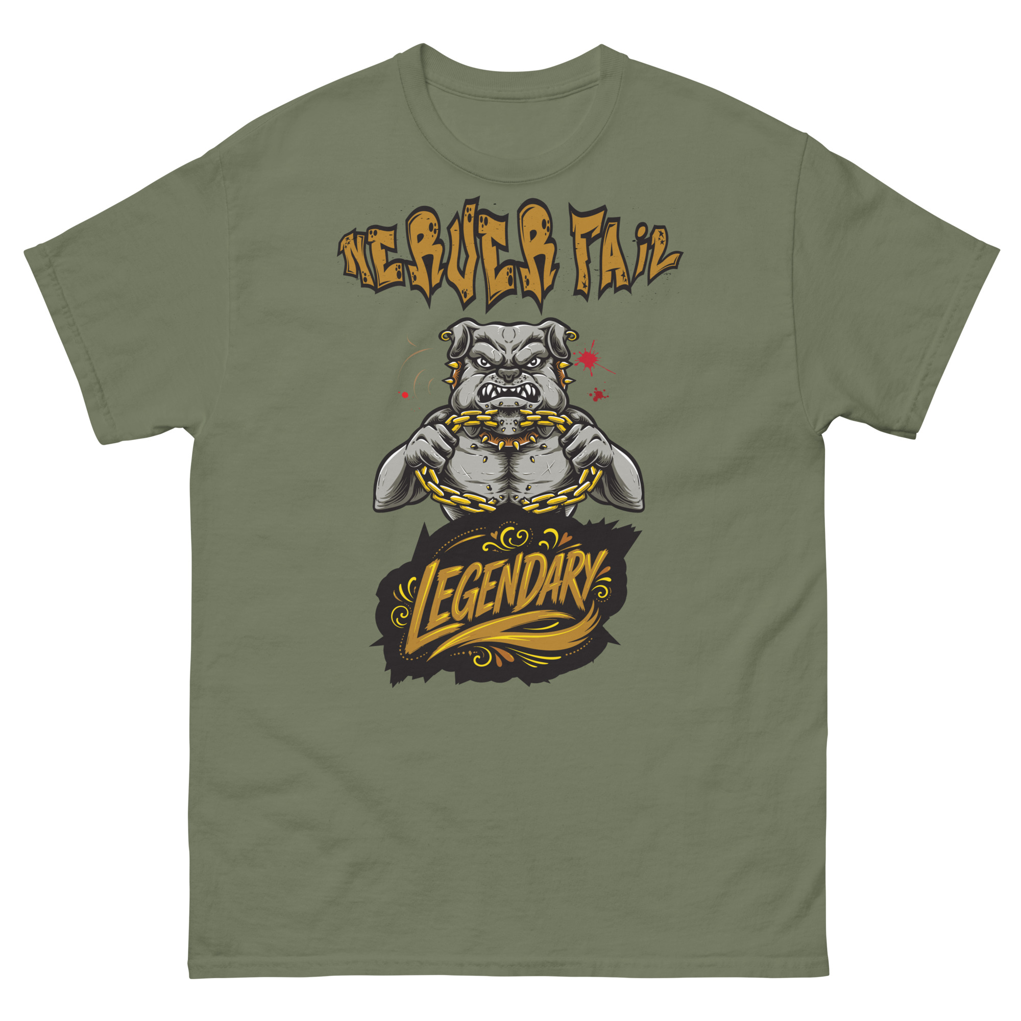Bulldog Nickname Sports T-Shirt | P2004202505F | 2107202601 - Image 9