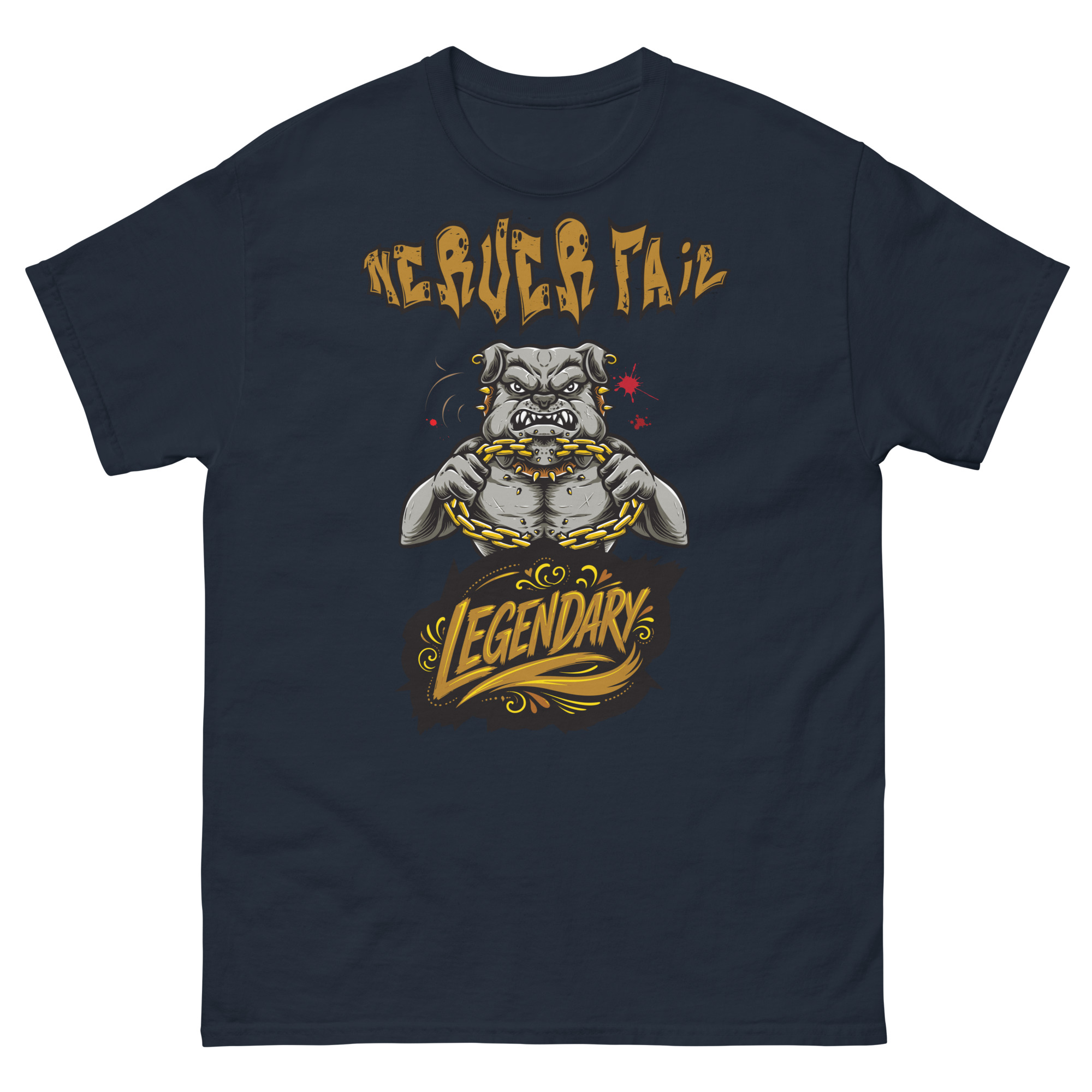 Bulldog Nickname Sports T-Shirt | P2004202505F | 2107202601 - Image 2