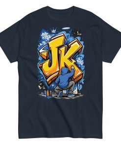 Graffiti your initial Classic T-Shirt | P0804202501F | 2506202601 - Image 2