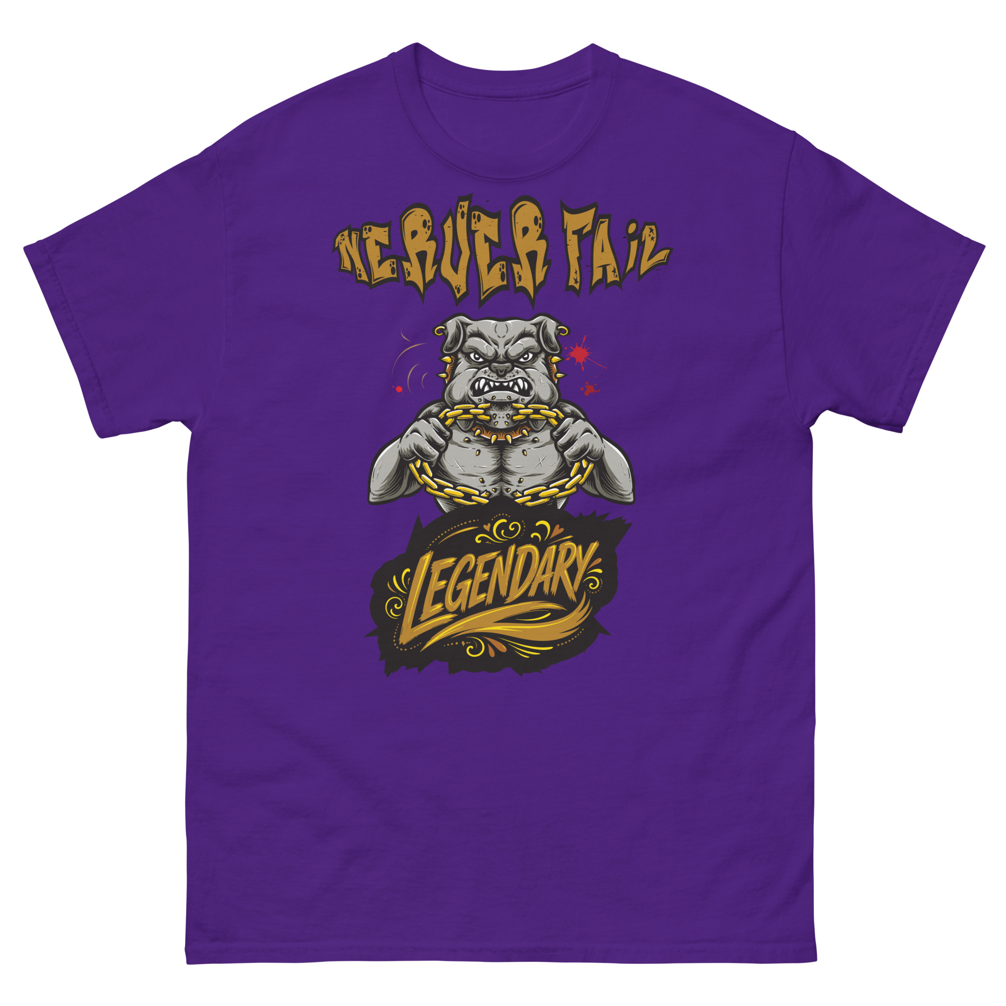 Bulldog Nickname Sports T-Shirt | P2004202505F | 2107202601 - Image 3