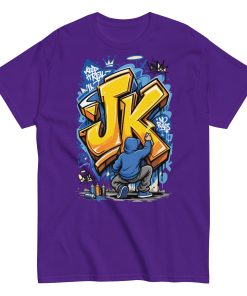 Graffiti your initial Classic T-Shirt | P0804202501F | 2506202601 - Image 3