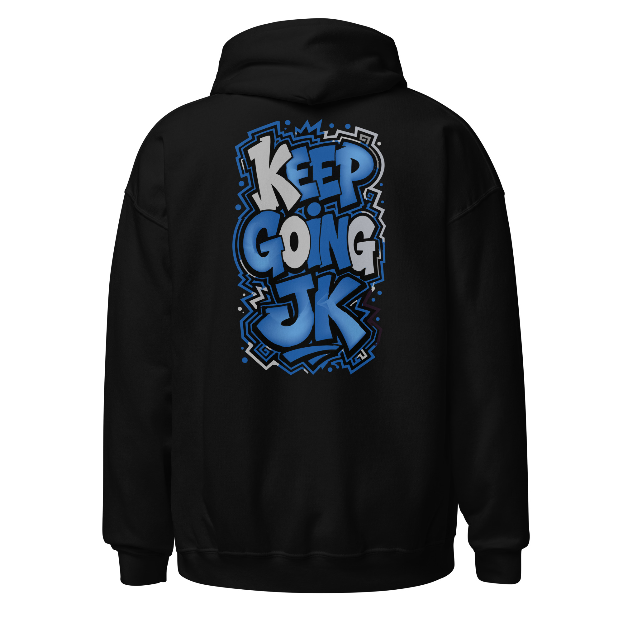 Bold Graffiti Style Typographic Heavy Blend Hoodie | P1704202501F | 1307202601 - Image 3