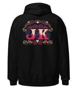 Vintage Style Initial Heavy Blend Hoodie | P1704202501F | 0706202602 - Image 3