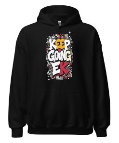 Alternative view of Bold Graffiti Style Typographic Heavy Blend Hoodie | P1704202501F | 1307202601C