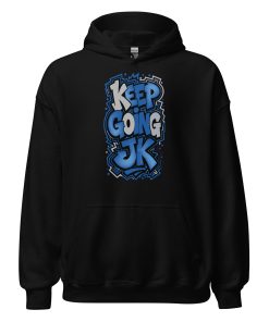 Alternative view of Bold Graffiti Style Typographic Heavy Blend Hoodie | P1704202501F | 1307202601