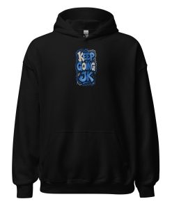 Alternative view of Bold Graffiti Style Typographic Heavy Blend Hoodie | P1704202501F | 1307202601