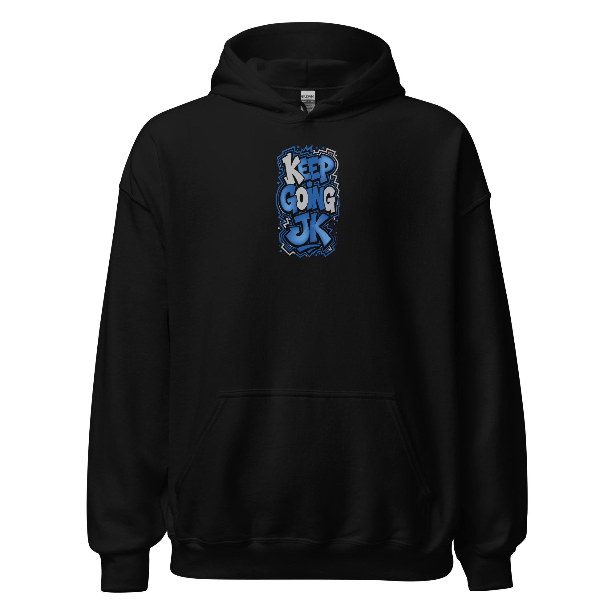 Bold Graffiti Style Typographic Heavy Blend Hoodie | P1704202501F | 1307202601 - Image 2