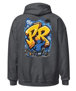 Graffiti your initial Heavy Blend Hoodie | P1704202501F | 2506202601