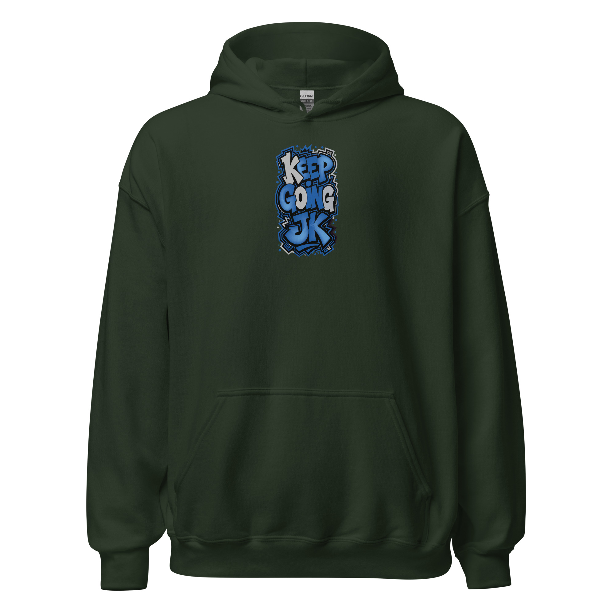 Bold Graffiti Style Typographic Heavy Blend Hoodie | P1704202501F | 1307202601 - Image 6