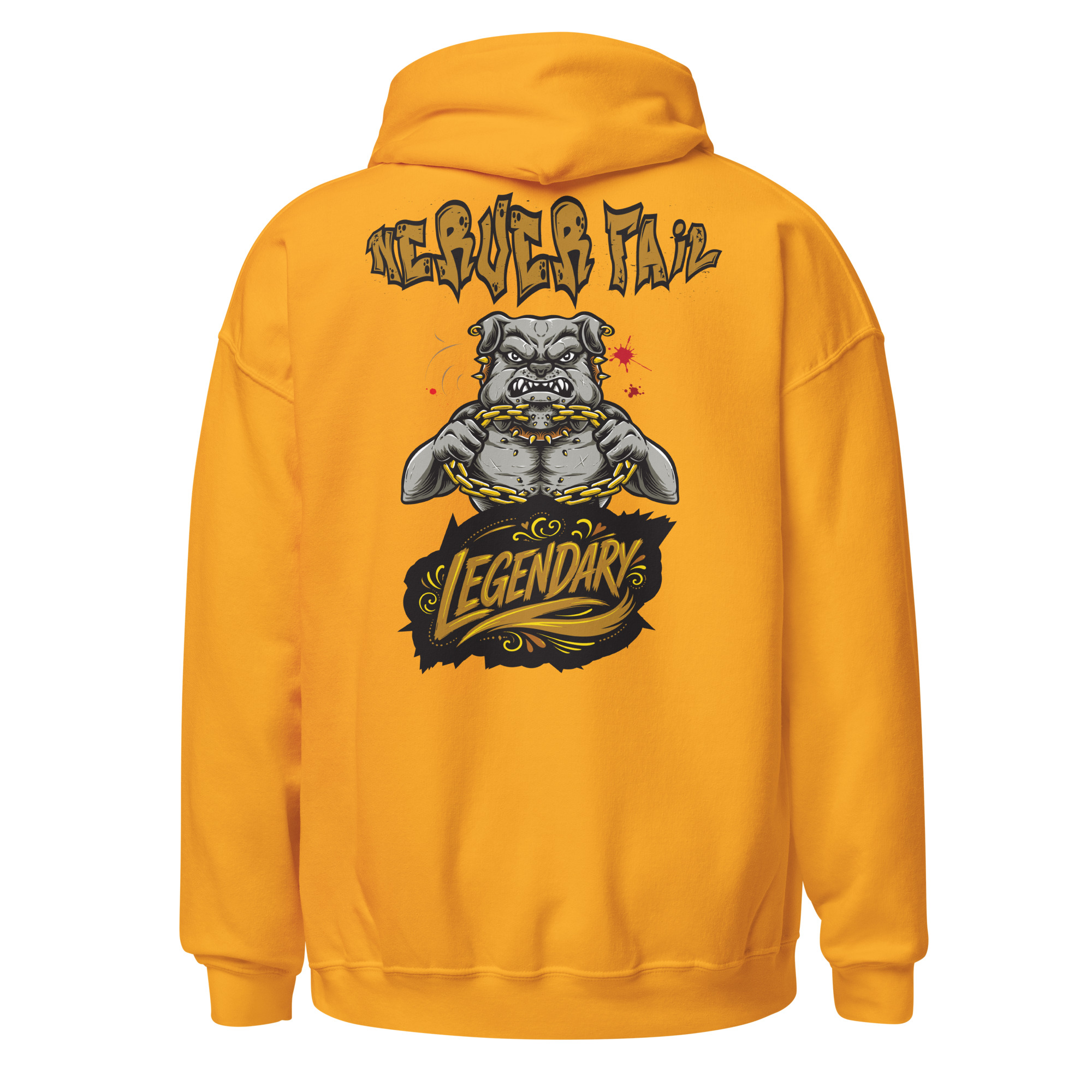 Bulldog Nickname Heavy Blend Hoodie | P1704202501F | 2107202601 - Image 11