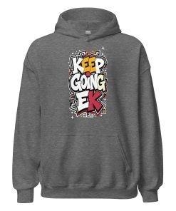 Bold Graffiti Style Typographic Heavy Blend Hoodie | P1704202501F | 1307202601C - Image 6