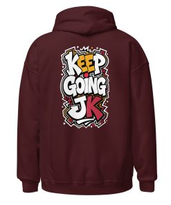 Bold Graffiti Style Typographic Heavy Blend Hoodie | P1704202501F | 1307202601