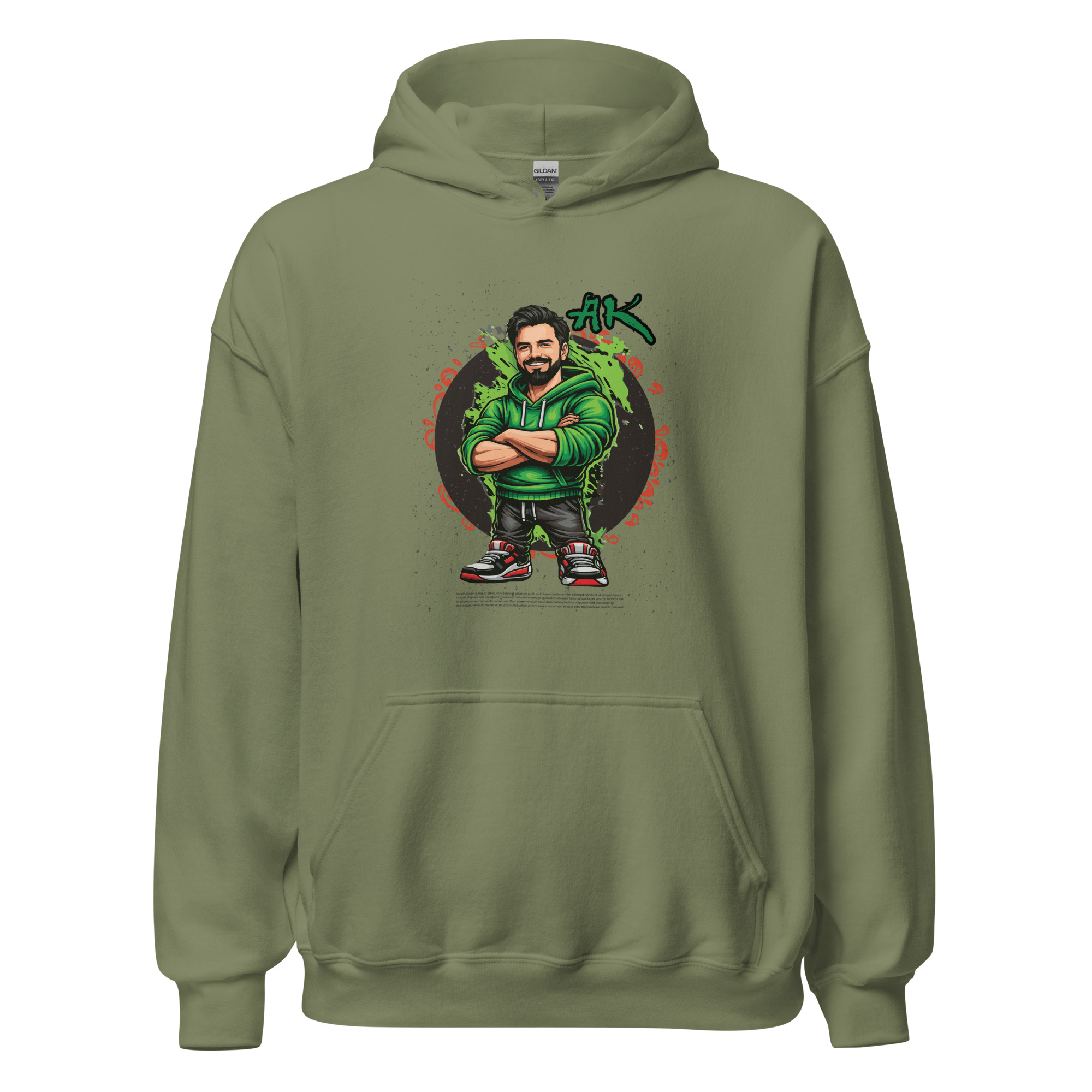 Art Myself Heavy Blend Hoodie | P1704202501F | 0809202601 - Image 9