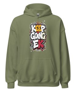 Bold Graffiti Style Typographic Heavy Blend Hoodie | P1704202501F | 1307202601C - Image 8