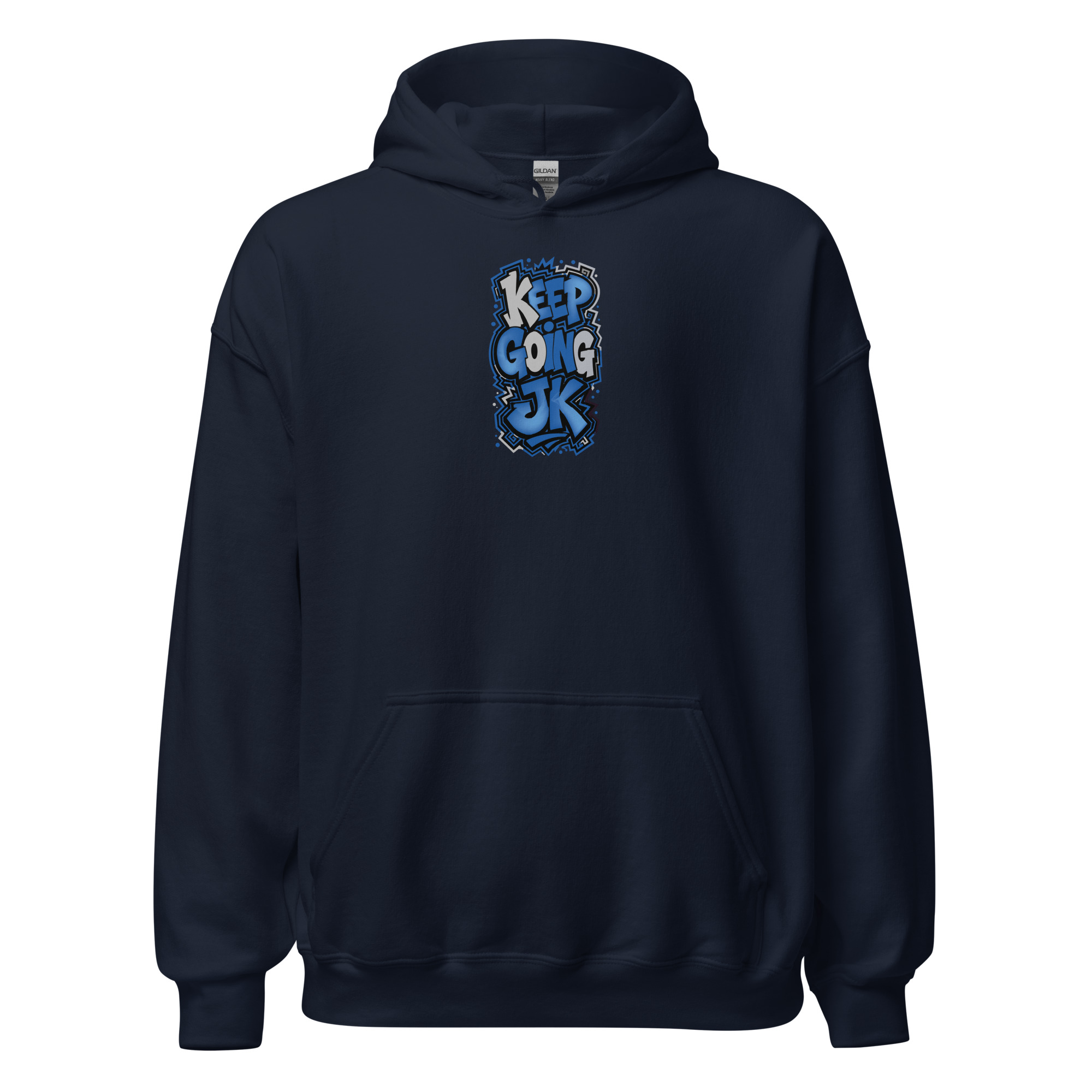 Bold Graffiti Style Typographic Heavy Blend Hoodie | P1704202501F | 1307202601 - Image 4