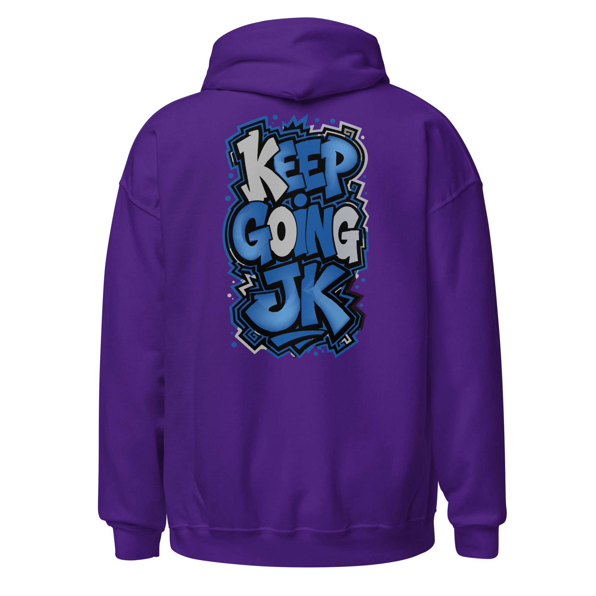 Bold Graffiti Style Typographic Heavy Blend Hoodie | P1704202501F | 1307202601 - Image 9