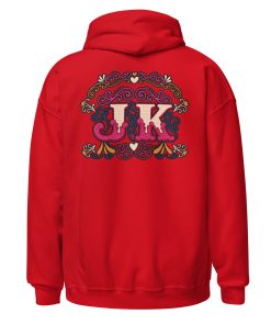 Vintage Style Initial Heavy Blend Hoodie | P1704202501F | 0706202602 - Image 7