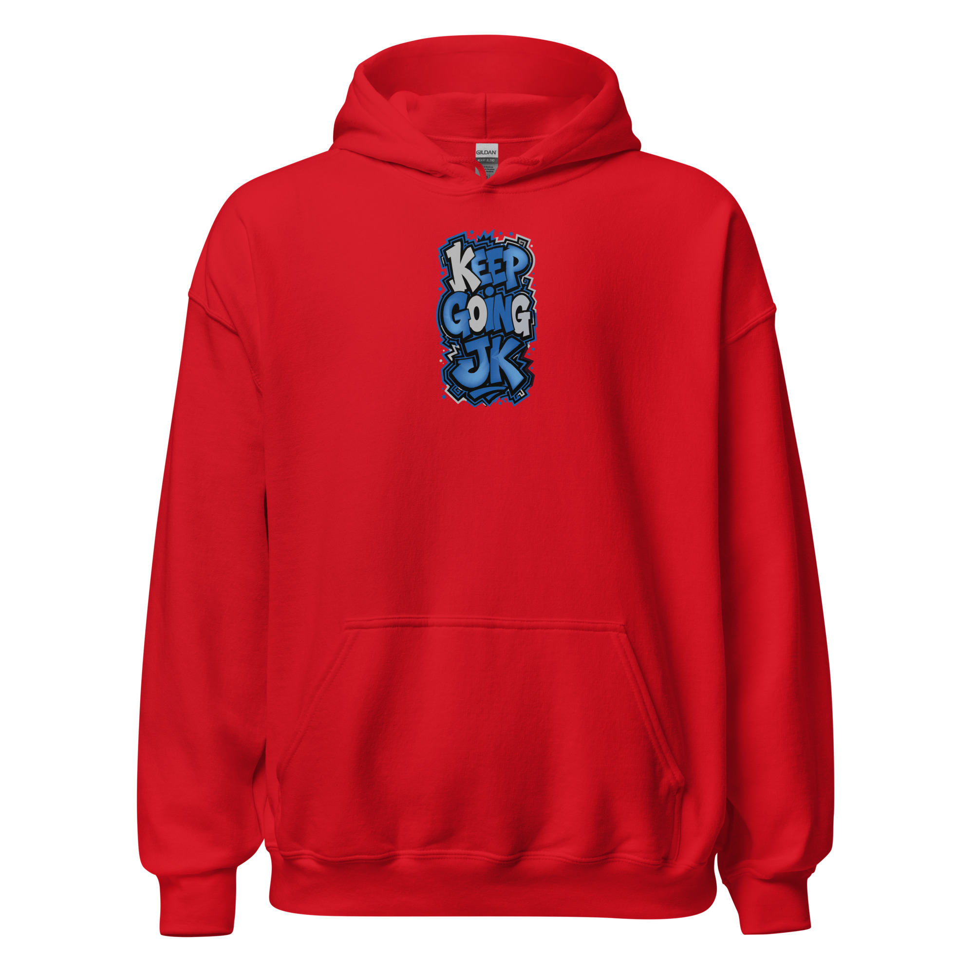 Bold Graffiti Style Typographic Heavy Blend Hoodie | P1704202501F | 1307202601 - Image 10