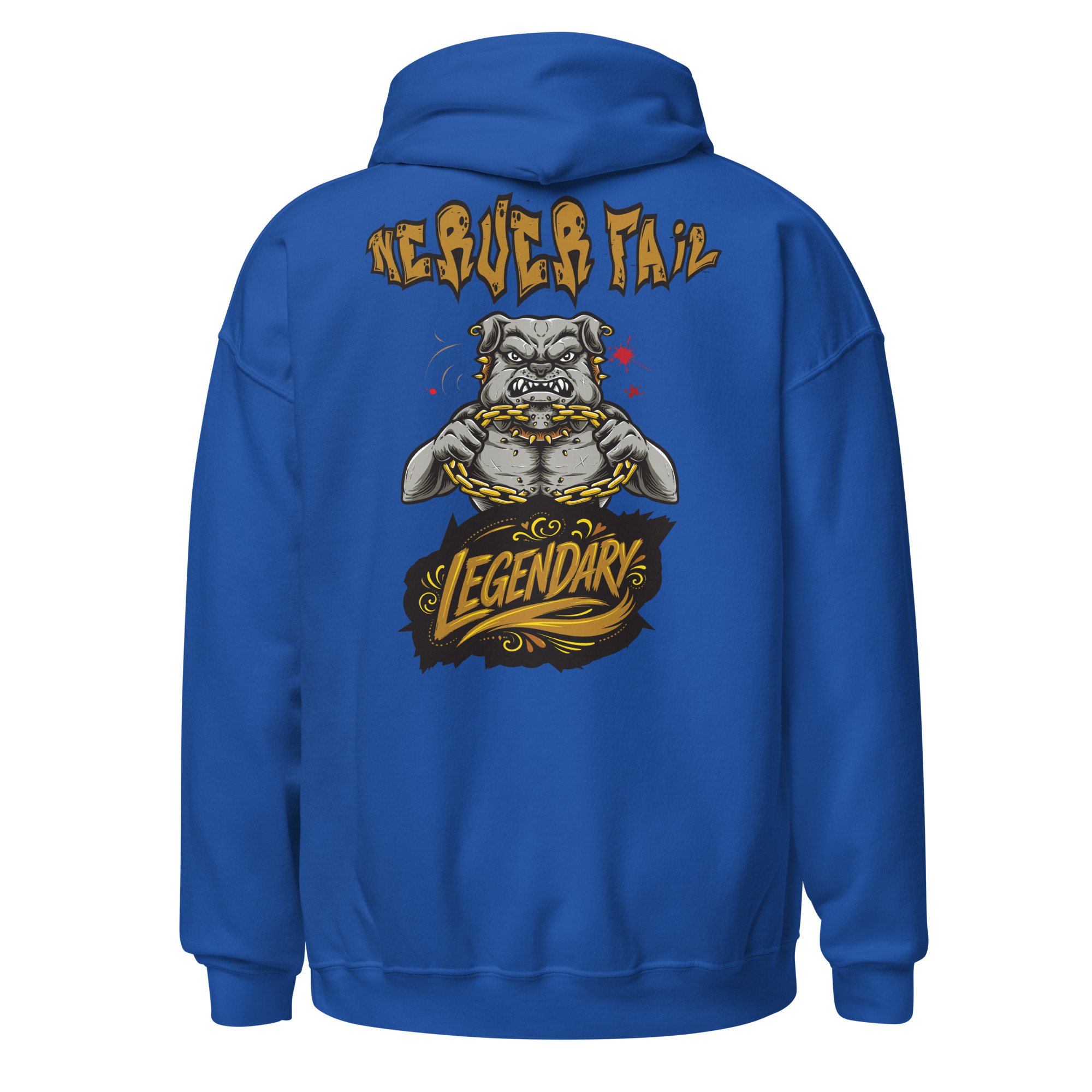 Bulldog Nickname Heavy Blend Hoodie | P1704202501F | 2107202601 - Image 6