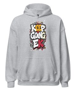 Bold Graffiti Style Typographic Heavy Blend Hoodie | P1704202501F | 1307202601C - Image 9