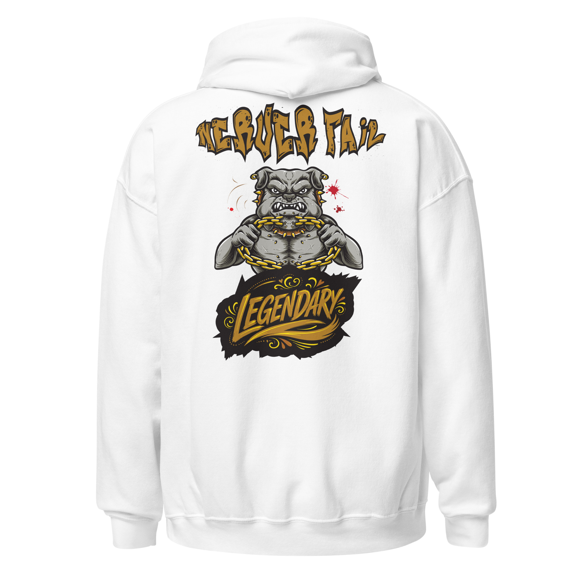 Bulldog Nickname Heavy Blend Hoodie | P1704202501F | 2107202601 - Image 12