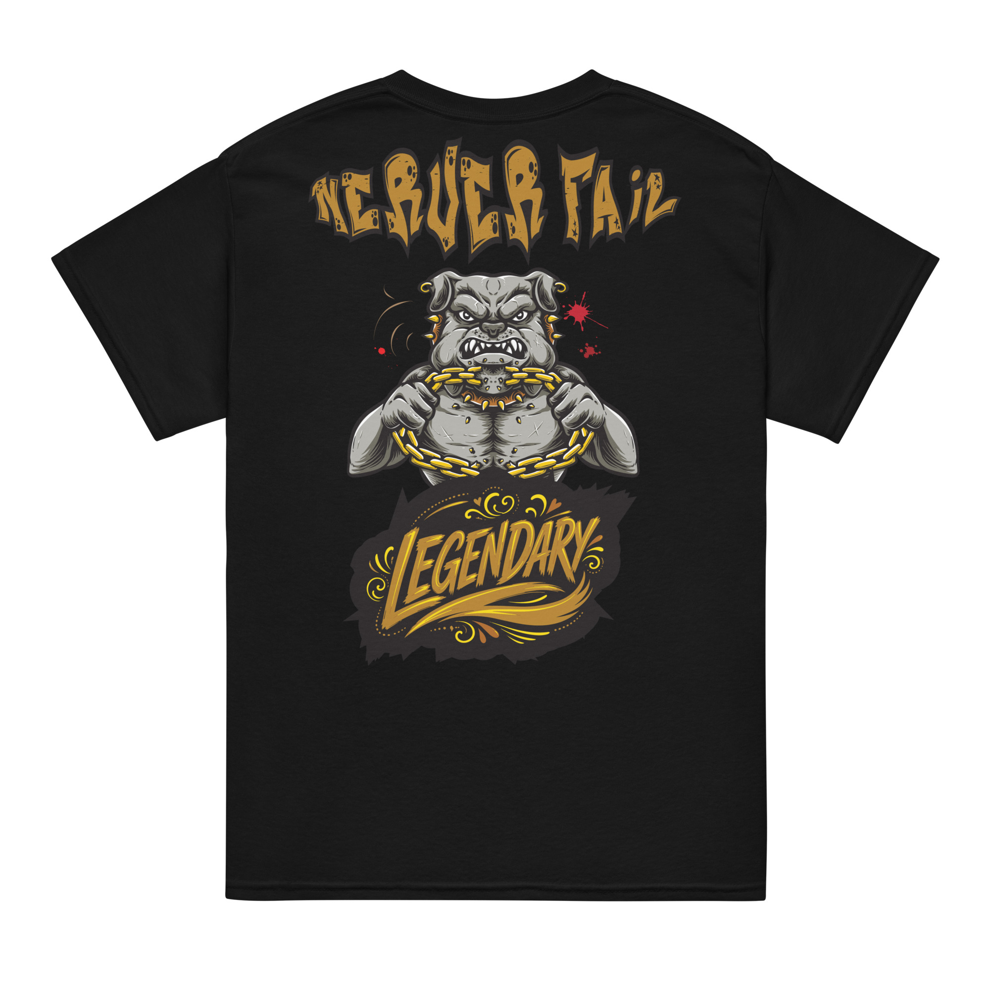 Bulldog Nickname Sports T-Shirt | P2004202505F | 2107202601 - Image 2